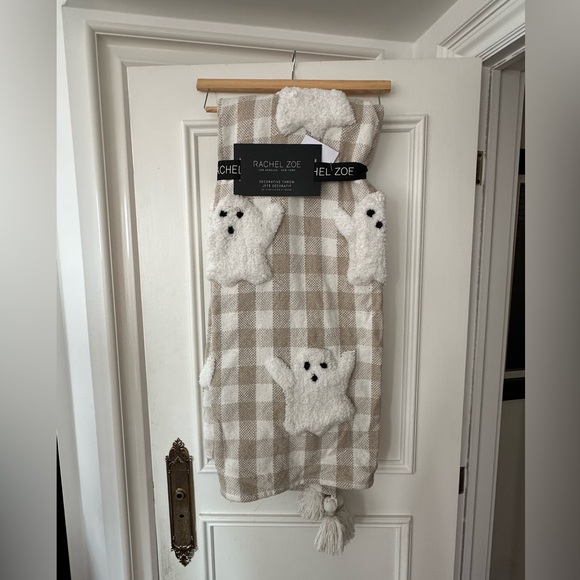 Viral Rachel Zoe ghost blanket - checkered beige - Picture 2 of 5